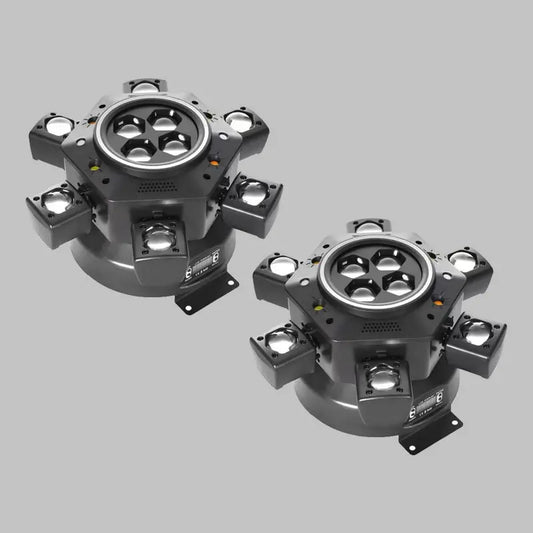 6-in-1 LED RGBW Party Stage Light